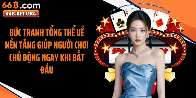 Bức tranh tổng thể về nền tảng giúp người chơi chủ động ngay khi bắt đầu