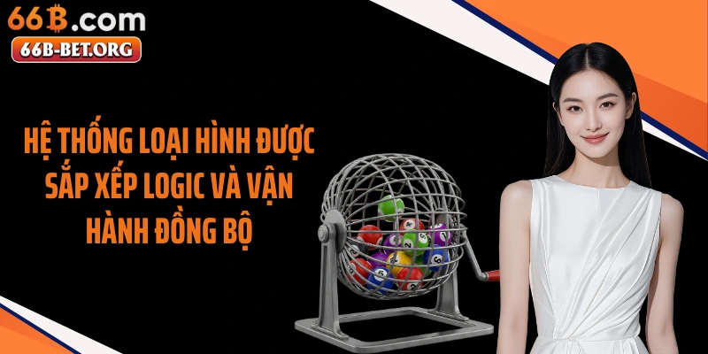 Hệ thống loại hình được sắp xếp logic và vận hành đồng bộ